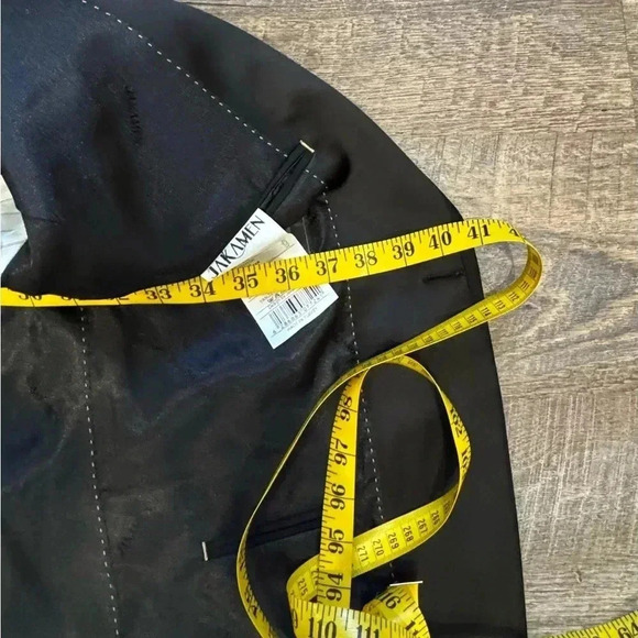 FREE ✅💎Men’s Vintage Black Tuxedo  Jacket - Picture 9 of 15